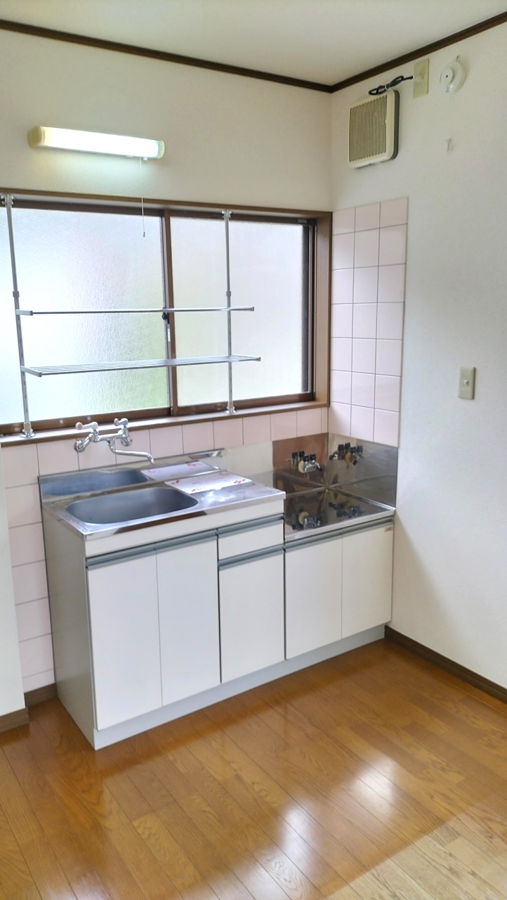 キッチン　ガスコンロ対応楽しくお料理♪