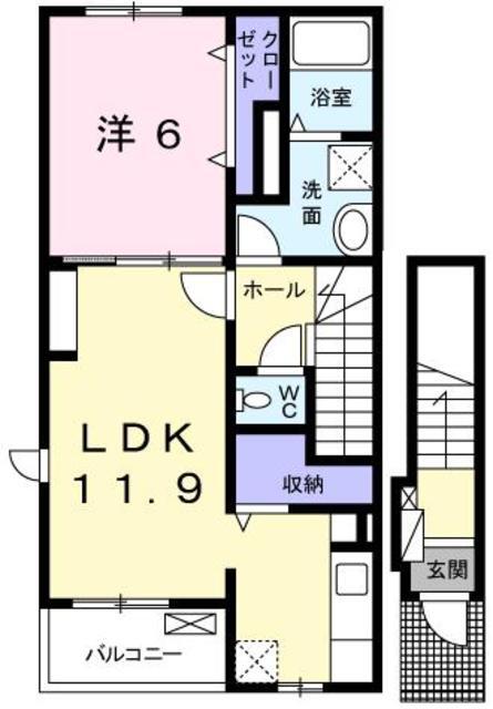 ミーテククルIIの間取り