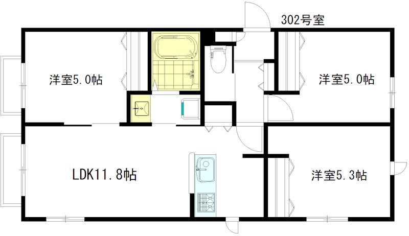 Shoener　Platz　Koenji (シェーナプラッツコウエンジの間取り