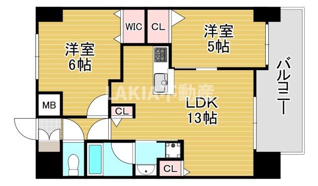 グラマシー京橋の間取り