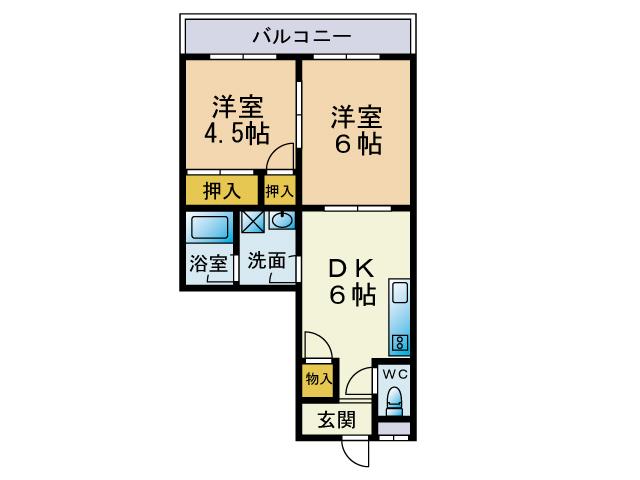 川口市江戸のマンションの間取り