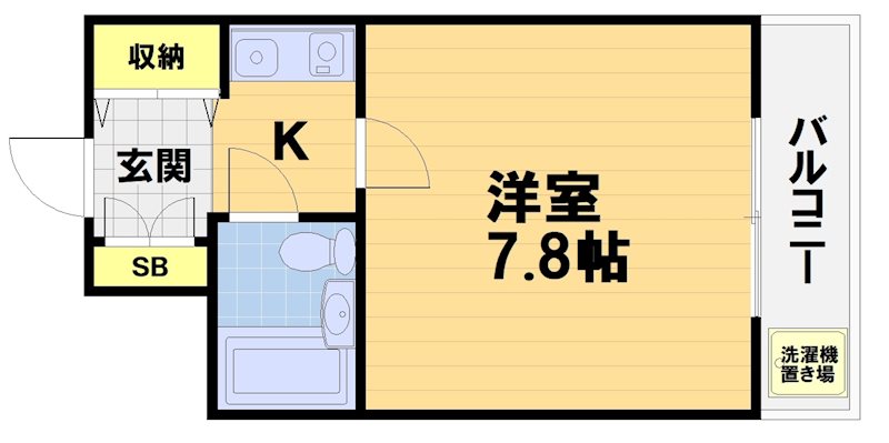 【FLATS54の間取り】