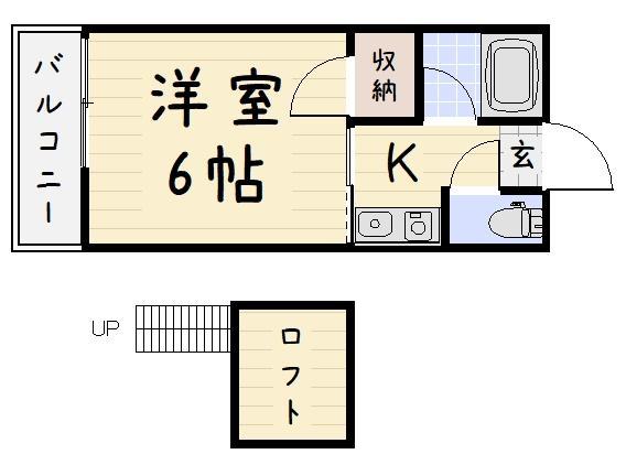 ジョリス北方の間取り