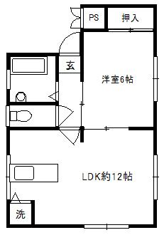 メゾンルージュの間取り