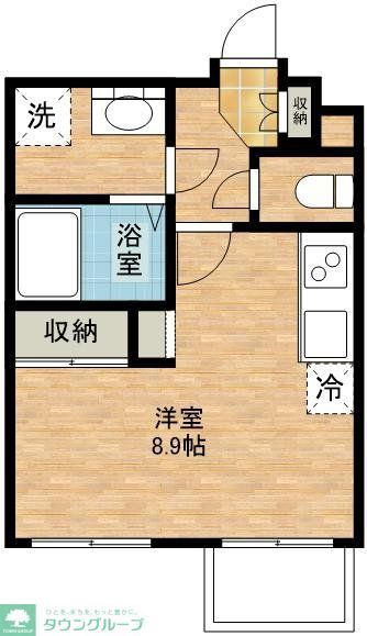 八王子市別所のマンションの間取り