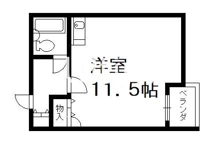 メゾンド・ヒロの間取り