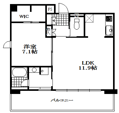 レジディア神戸元町の間取り