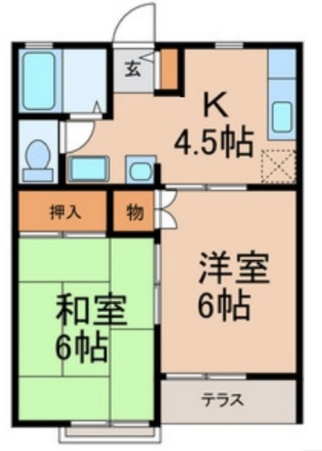 ロイヤル桜木の間取り