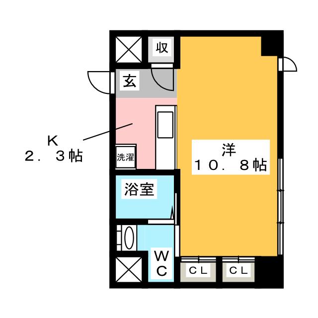 ＫＤＸレジデンス東桜Iの間取り