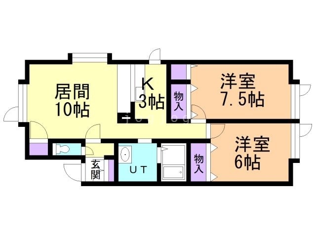 メゾンエスポワールの間取り