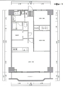 サンハイツ大和第1の間取り