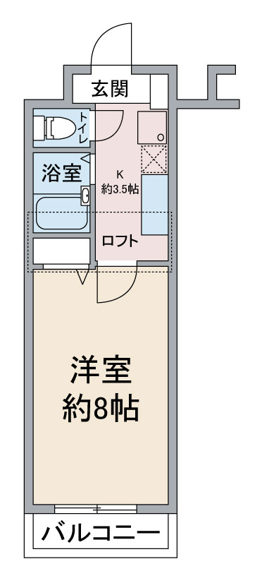 グランメール一社の間取り