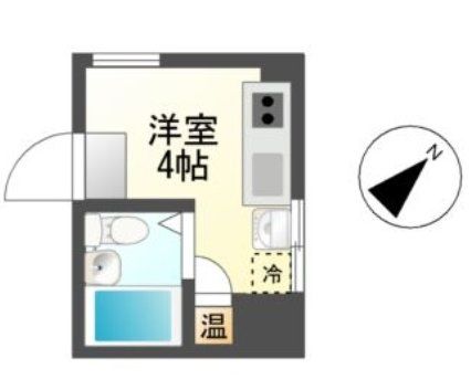 プチリヴェール昭和町の間取り