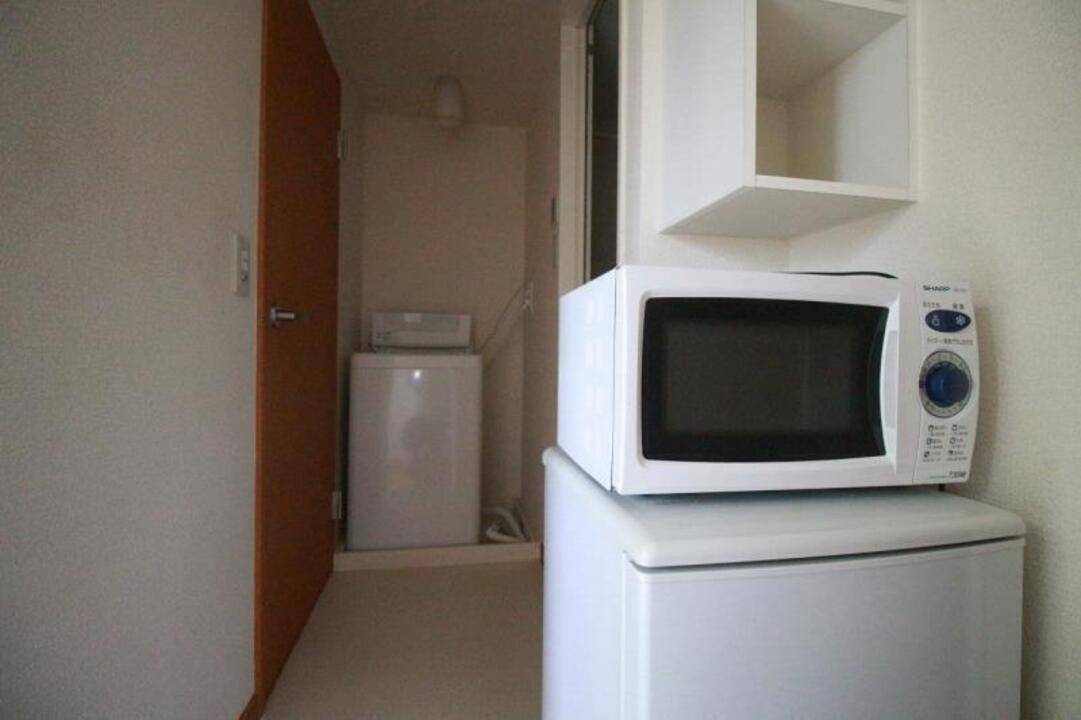 洗面設備　洗濯機置場