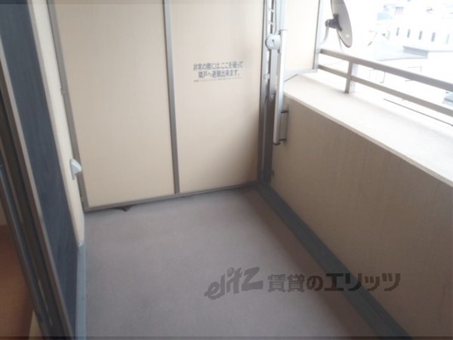 バルコニー　２０５号室の写真です。