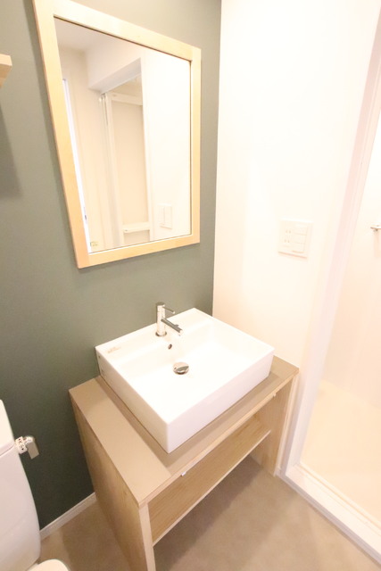 洗面設備　洗面台です！