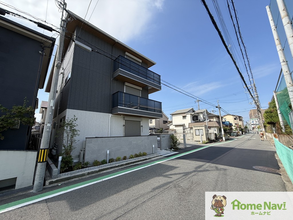 バルコニー　北向きです。