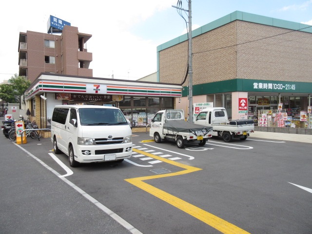 コンビニ　セブンイレブン藤井寺東藤井寺町店（コンビニ）まで444m