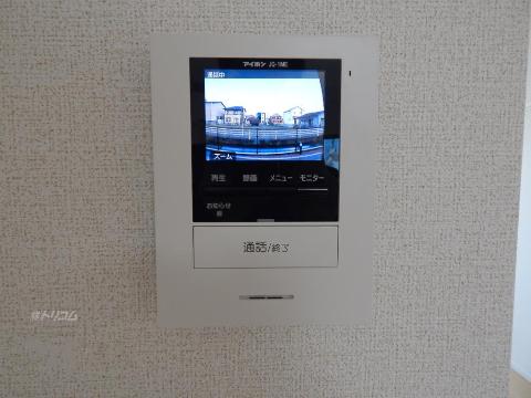 セキュリティ　カメラ付インターホン（イメージ）