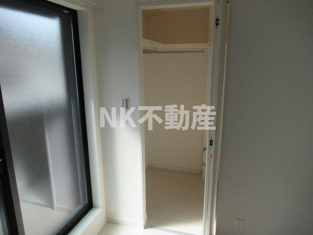 収納　ウォークインクローゼット付き