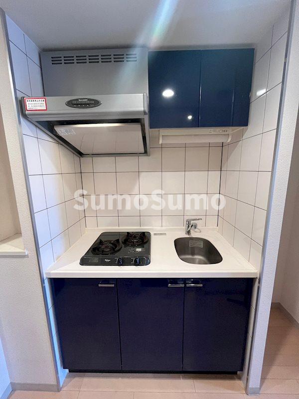 キッチン　コンパクトなキッチンで掃除もラクラク