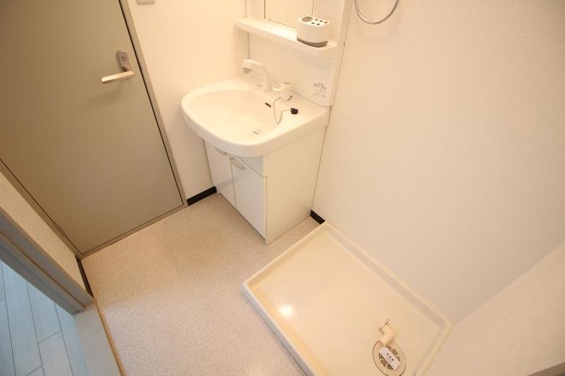 その他　シャワー洗面台と室内洗濯機置き場