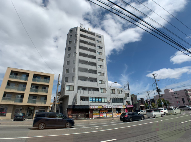 建物外観　札幌市北区新琴似８条「フロンティア西麻生２」