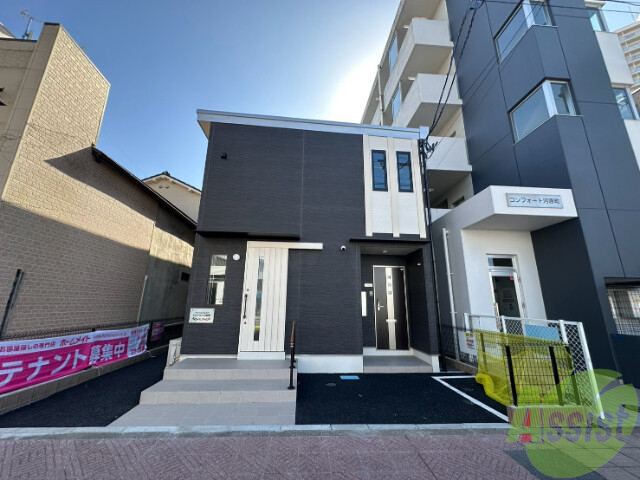 建物外観　仙台市若林区河原町１丁目「河原町１丁目新築アパートＢ棟」