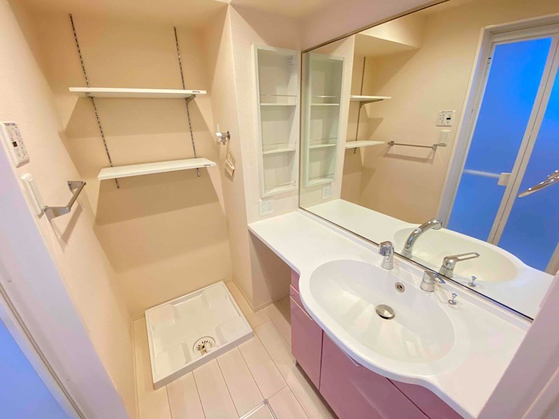 洗面設備　同物件別部屋イメージ