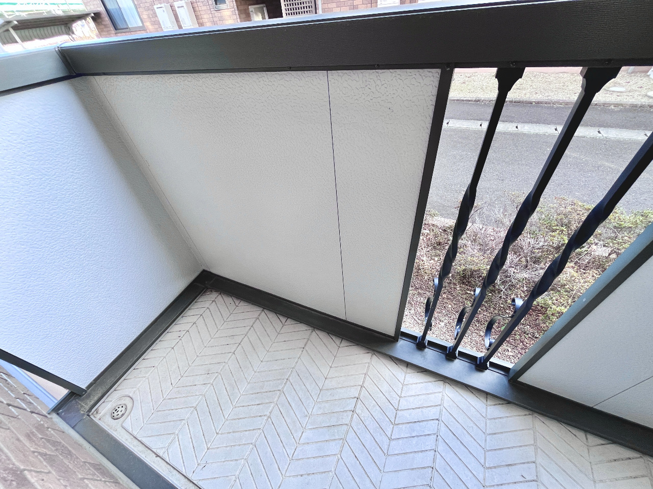 バルコニー　バルコニー部分・日当たり良好です♪