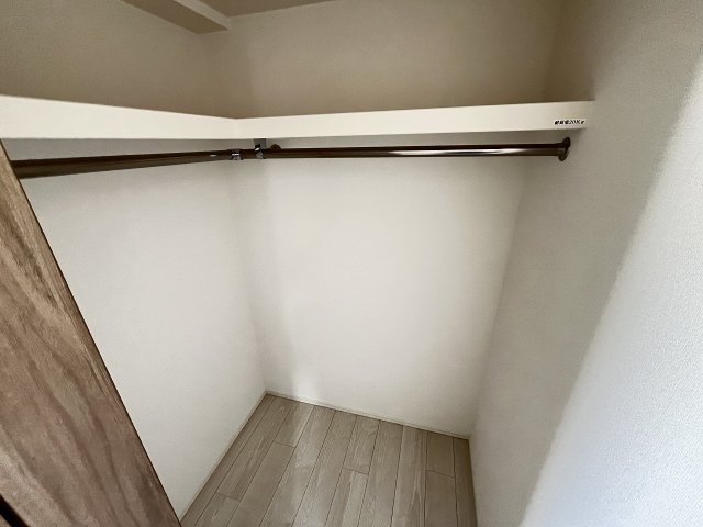 収納　たっぷりとした収納スペースです
