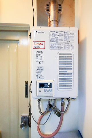 その他設備　ガス給湯器