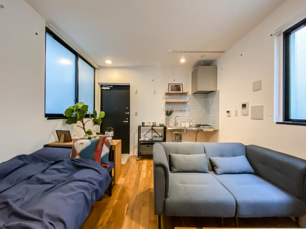 居室・リビング　モデルルームの写真です。