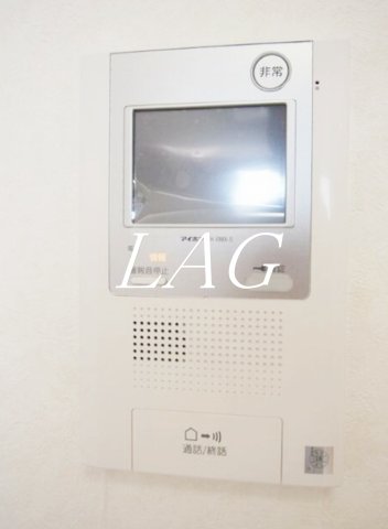 セキュリティ　モニター付きインターホンです。