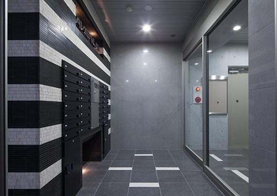 セキュリティ　安心と安全のオートロックです。