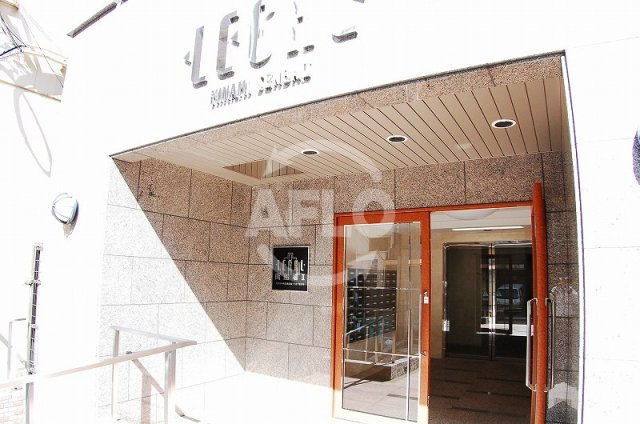 セキュリティ　リーガル南船場II　エントランスオートロック