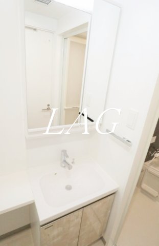 洗面設備　独立洗面台です。