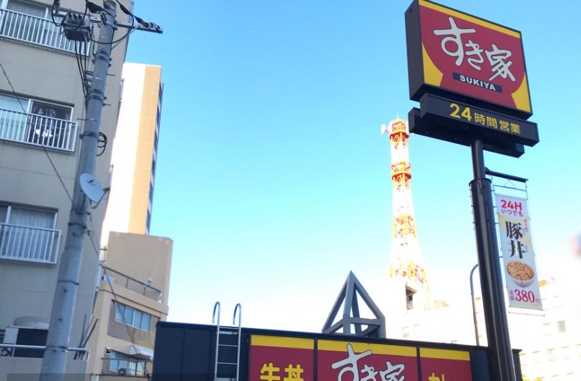 飲食店　すき家台東下谷店（飲食店）まで528m