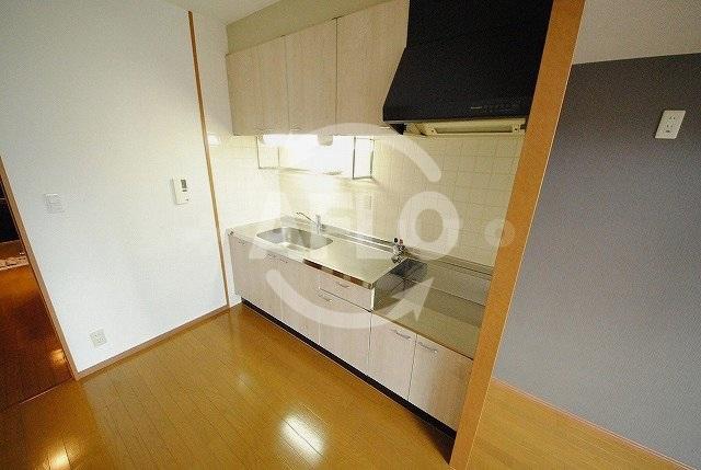 キッチン　グラマシー立売堀　設置型コンロ