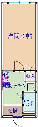 サンハイツの間取り
