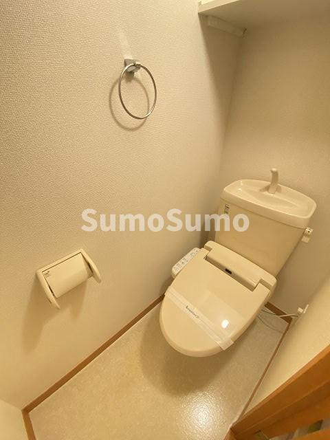 トイレ　ゆったりとした空間のトイレです