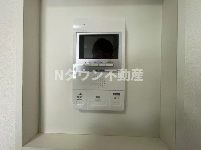 セキュリティ　モニター付きのインターフォンです