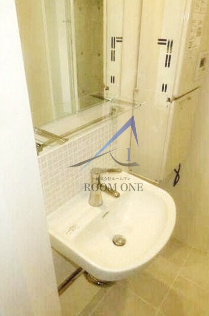 洗面設備　洗面台です。