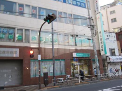 銀行　城北信用金庫尾久駅前支店（銀行）まで104m