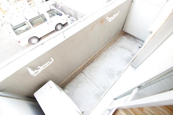 バルコニー　※別部屋の写真です