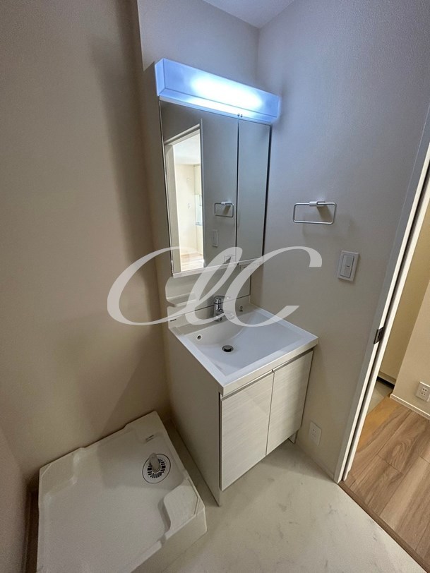 洗面設備　他号室写真