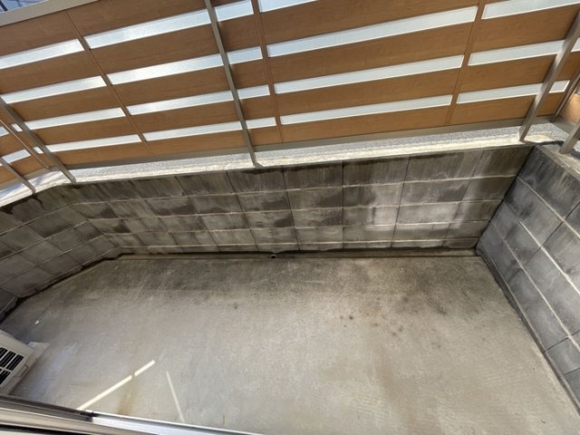 バルコニー　専用庭
