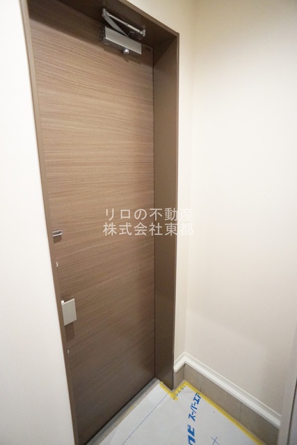 玄関　下駄箱付なので、玄関はいつでもスッキリ片付きますね☆