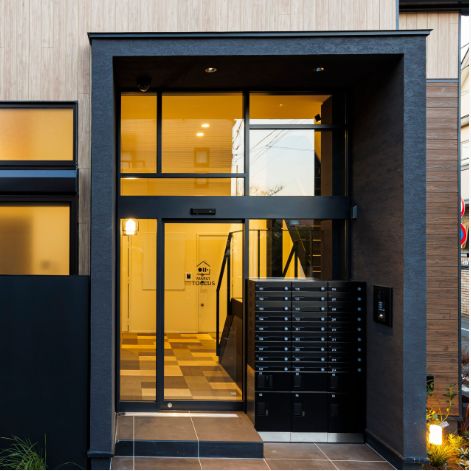 エントランス　☆敷金礼金ゼロゼロ！！新築デザイナーズが初期安で☆