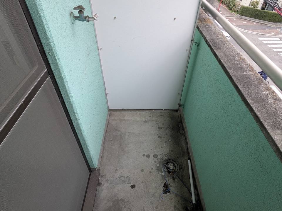 洗面設備　洗濯機置場